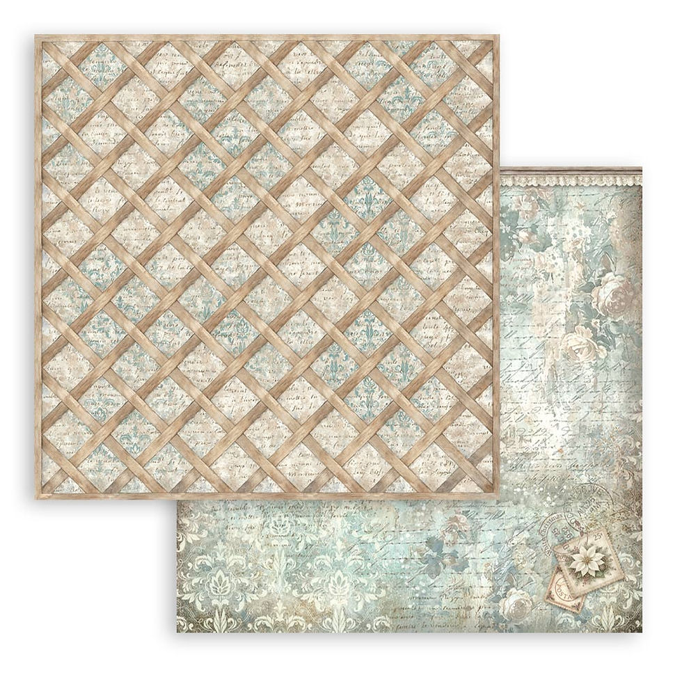 Miniatura: Scrapbooking Pad(12"x12") Backgrounds - White Christmas