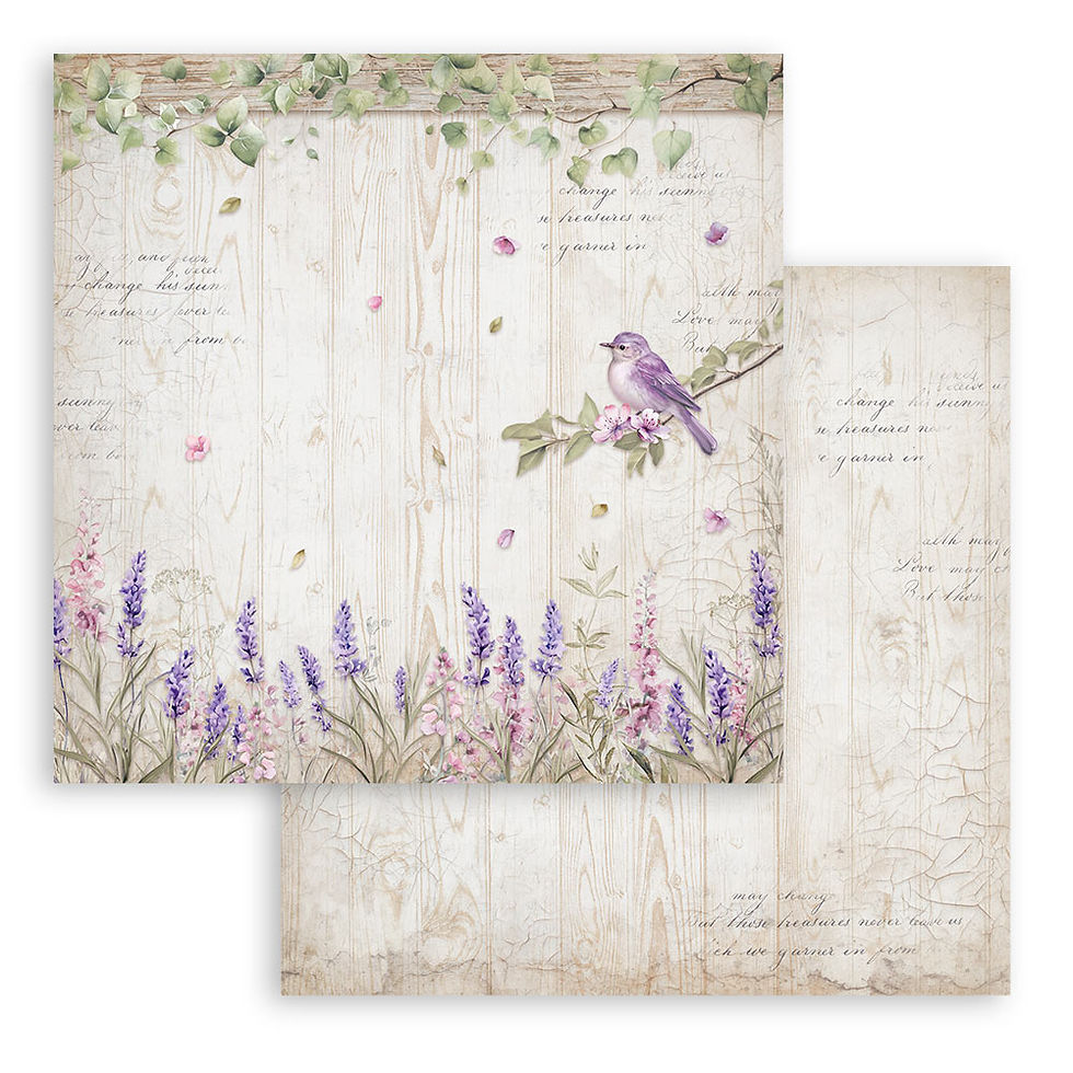Miniatura: Scrapbooking Pad 10 sheets cm 30,5x30,5 (12"x12") - Lavender