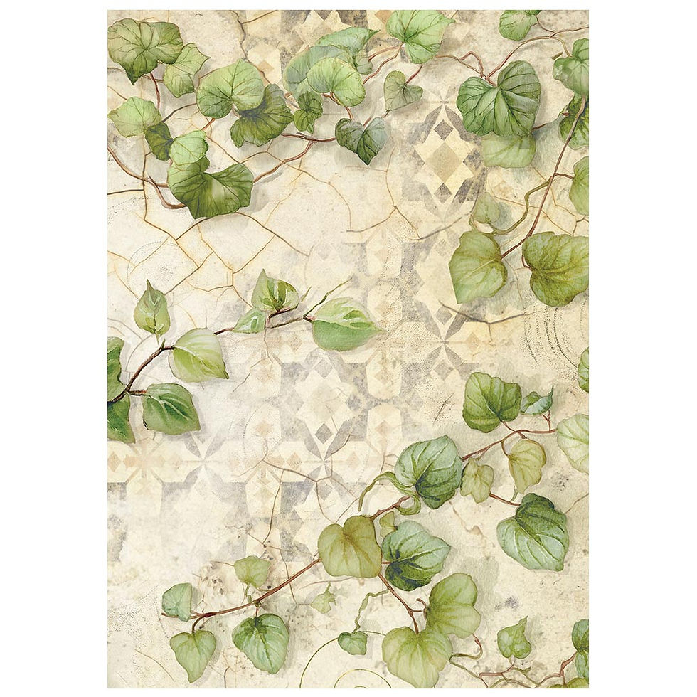 Miniatura: Printed 8 Rice paper A6 backgrounds selection for Art and Craft - All Around