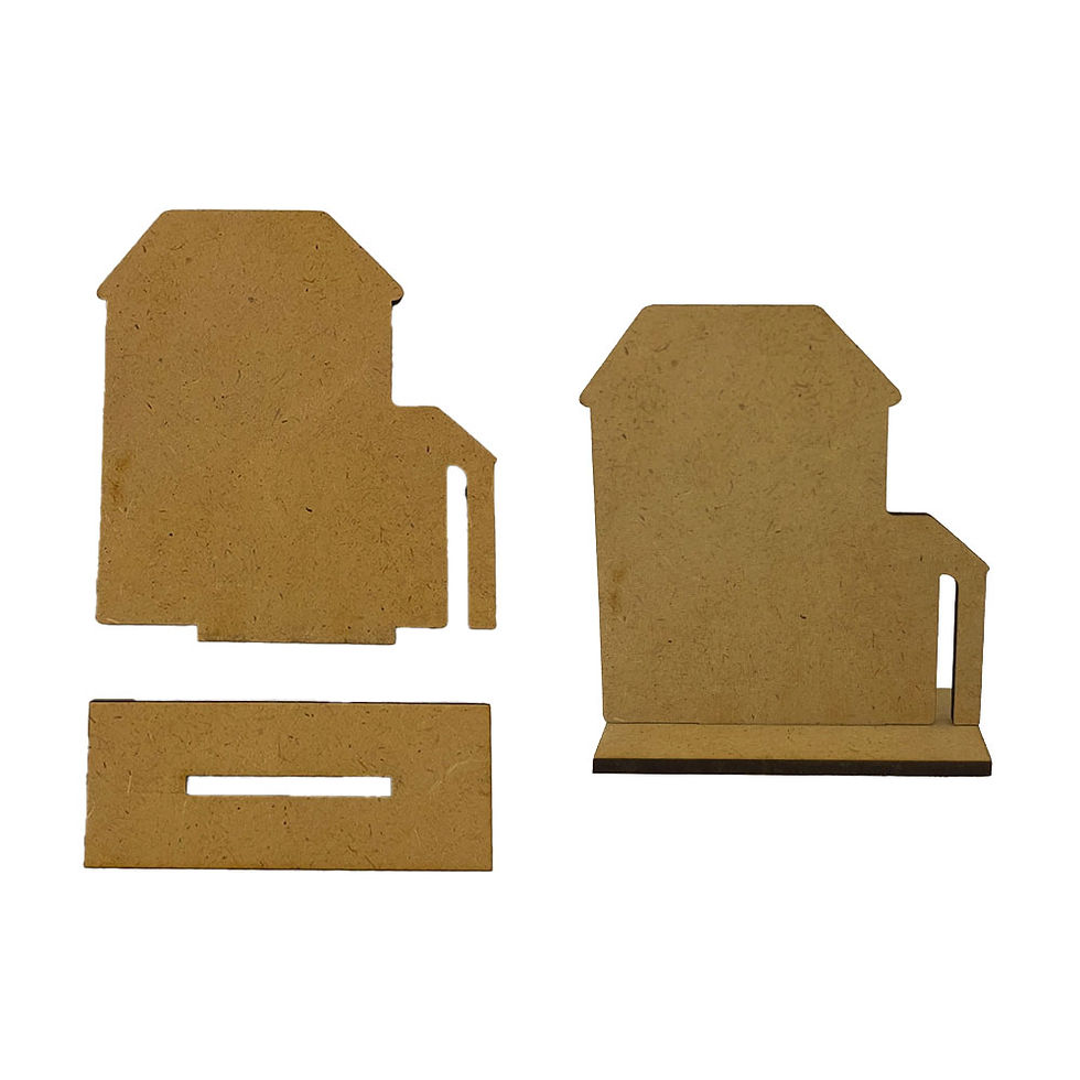 Thumbnail: Crafty shapes: Silent Sea place card