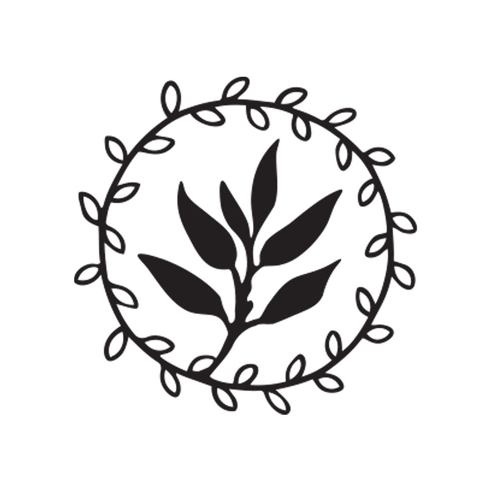 Miniatura: Set 6 Decorative seals design for Art and Craft diam cm2,5 Garden