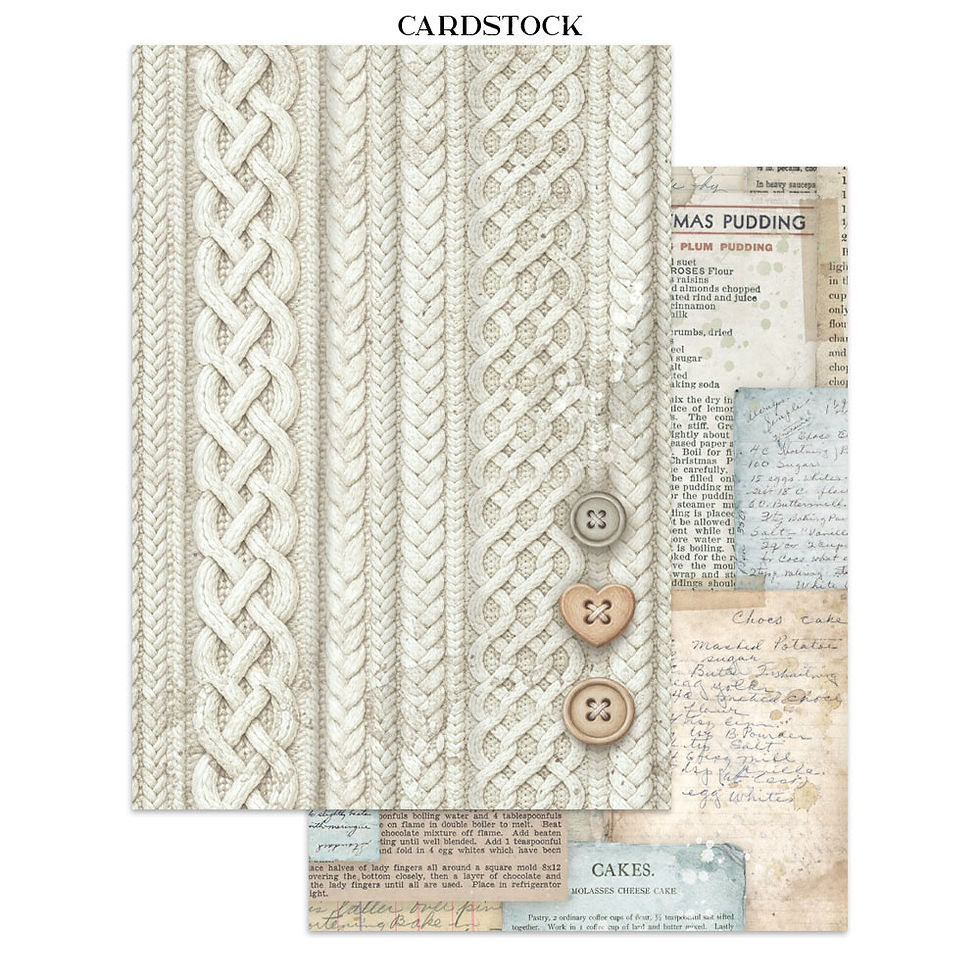 Thumbnail: Printed Art Junk Journal A5 - White Christmas