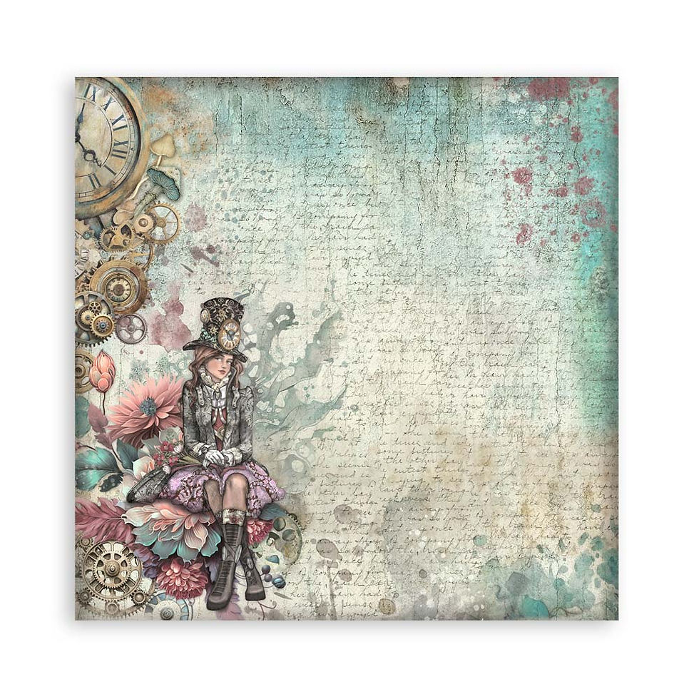 Miniatura: Scrapbooking Pad 22 sheets cm 30,5x30,5 (12"x12") Single face - Master of Magic