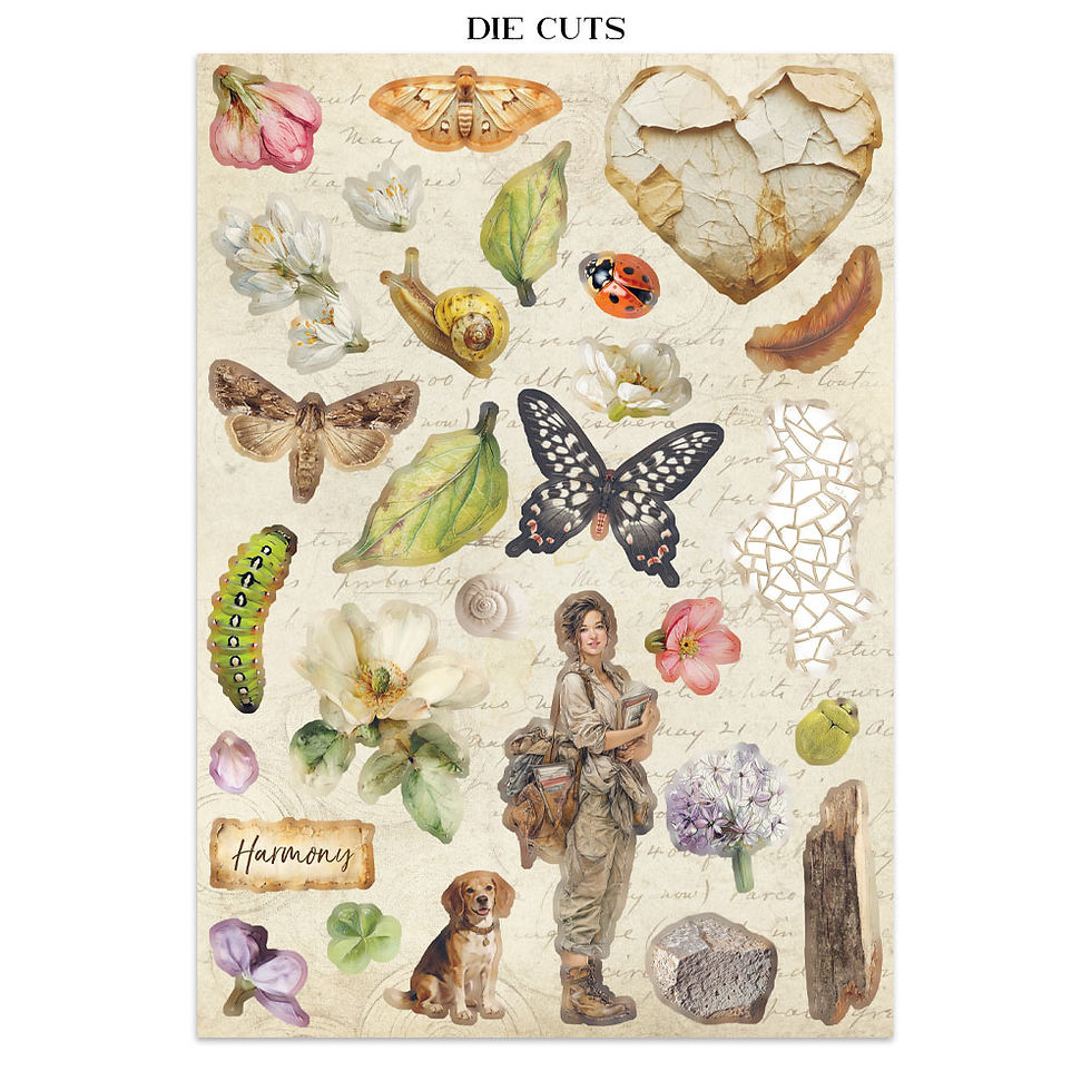 Miniatura: Printed Art Junk journal - All Around