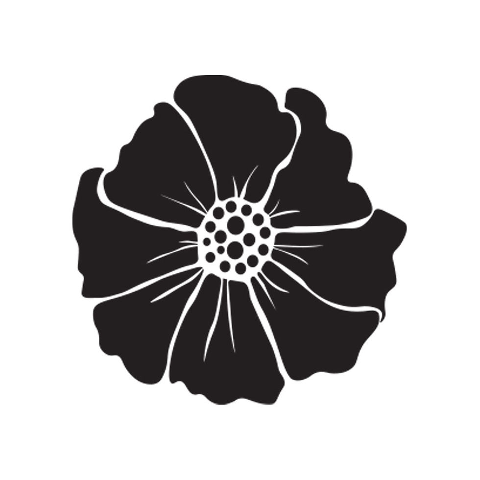 Miniatura: Set 6 Decorative seals design for Art and Craft diam cm2,5 Garden