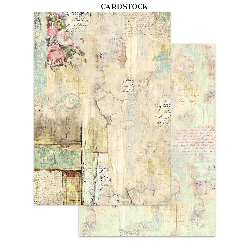 Miniatura: Printed Art Junk journal -  Wonderland