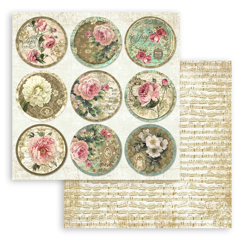 Miniatura: Scrapbooking Pad 10 sheets cm 30,5x30,5 (12"x12") - Precious Gift