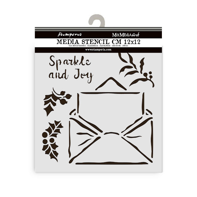 Miniatura: Thick stencil cm 12X12 - The Owl's House letter