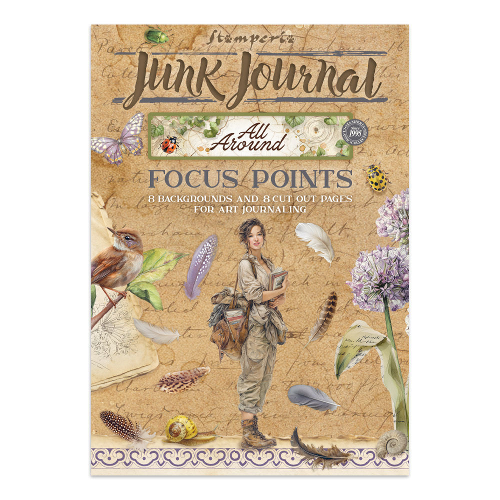 Printed Art Junk Journal A5 - All Around