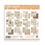 Thumbnail: Scrapbooking Extra small Pad 10 sheets cm 15,24x15,24 - Garden of Promises