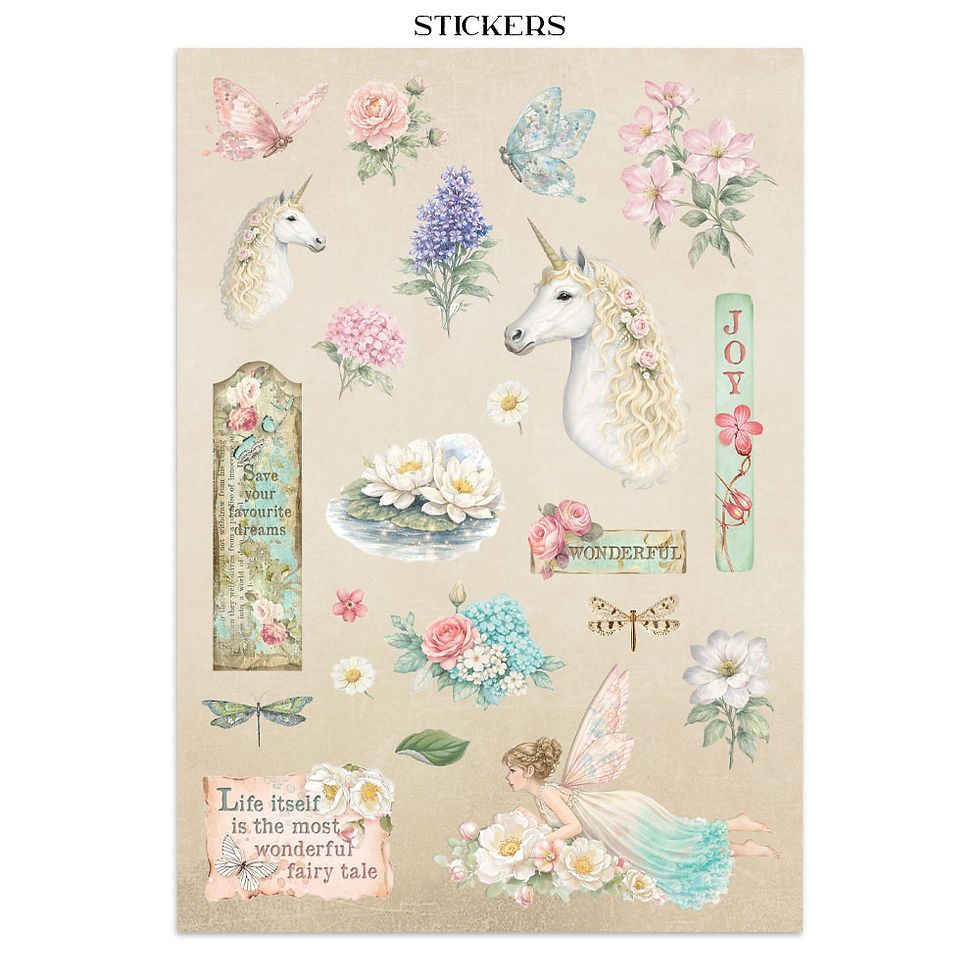Miniatura: Printed Art Junk journal -  Wonderland
