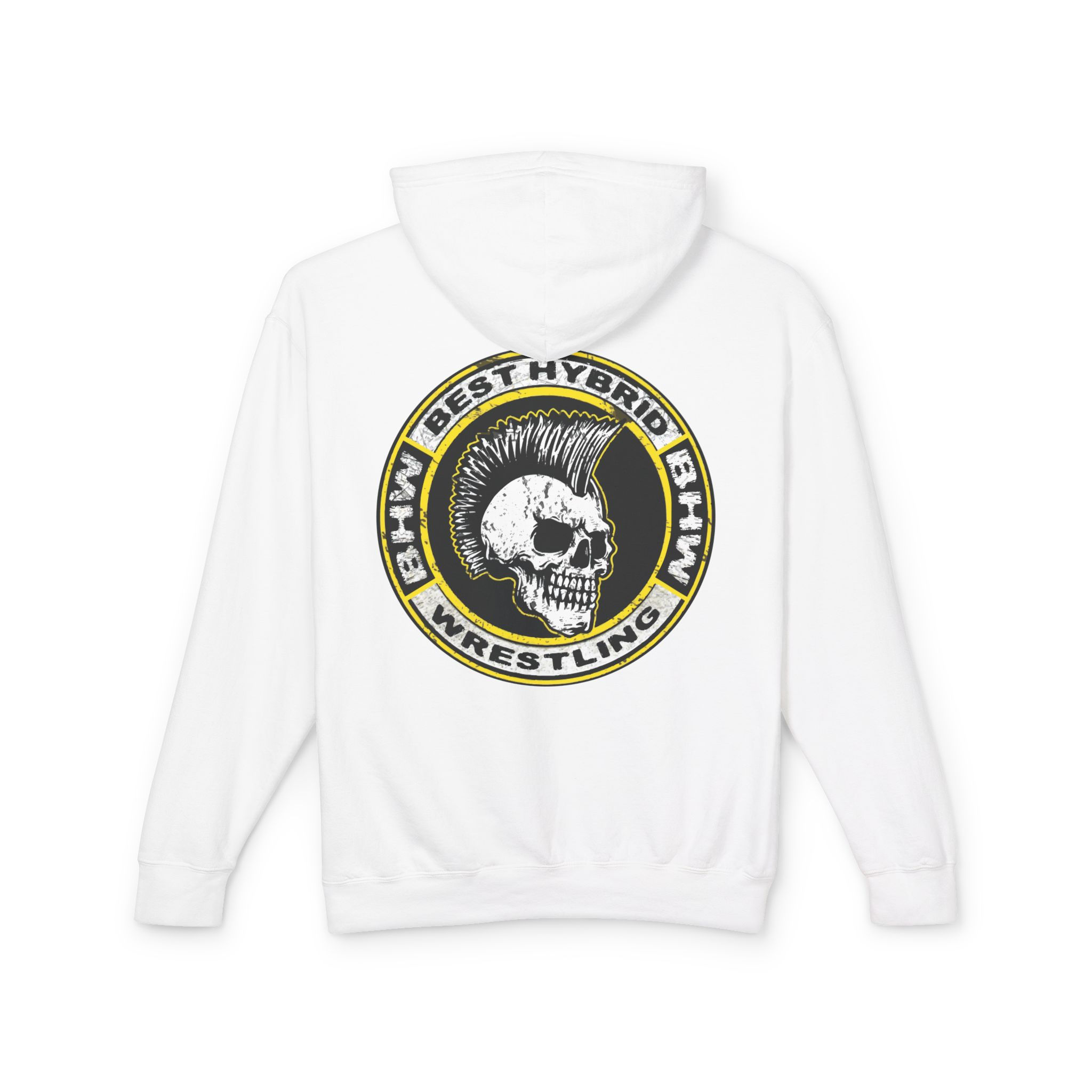 100% Cotton Hoodie - BHW Skull Logo