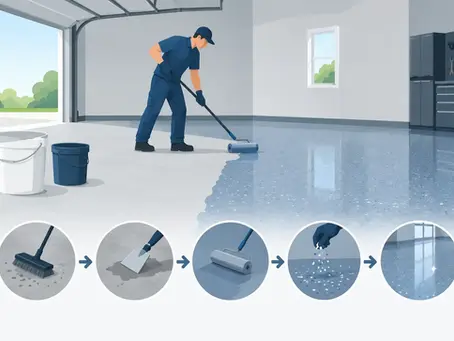 Polyaspartic Floor Coating Installation Timeline