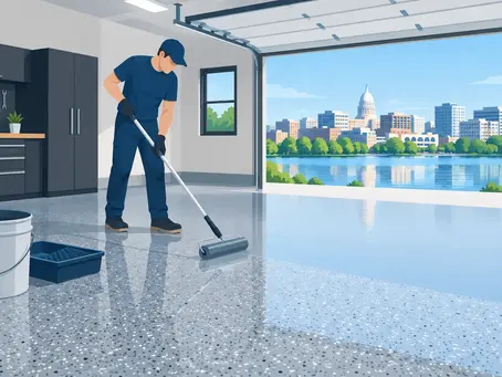 Polyaspartic Garage Coating Reviews Madison