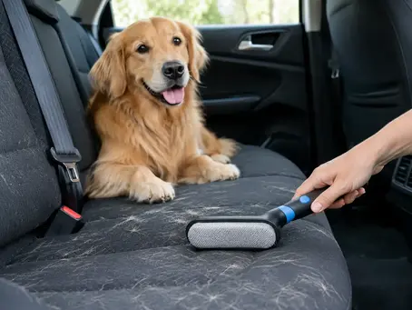Pet Hair Removal From Your Car, Done Right