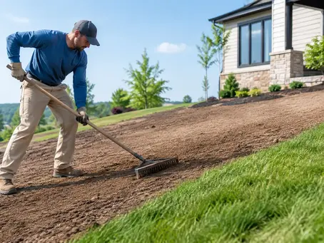 How to Grade a Sloped Yard Without Drainage Trouble