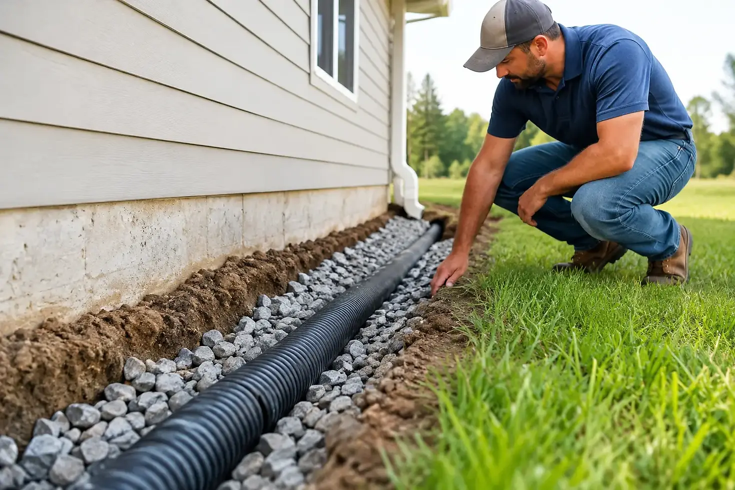 House Pad Drainage Checklist for East Texas
