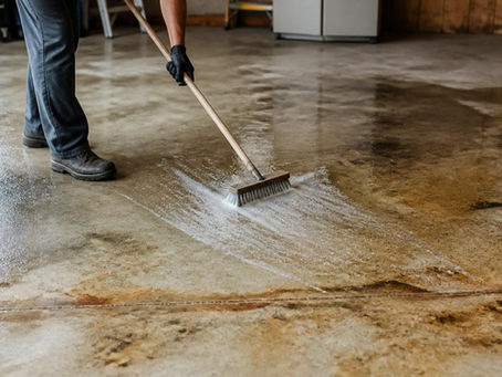 How to Clean Stained Concrete Floors: A Step-by-Step Guide