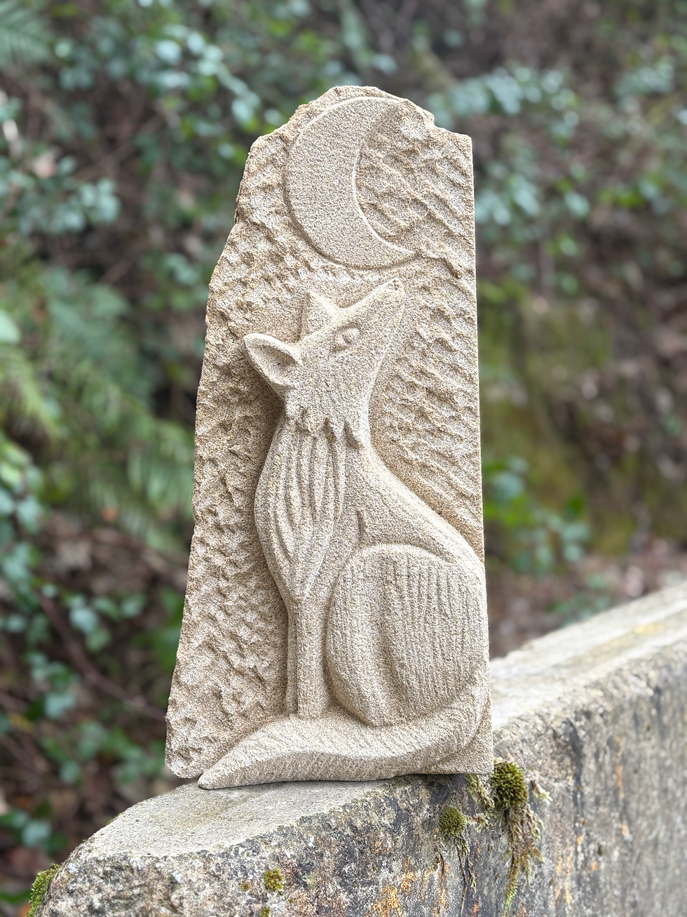 The Fox And The Moon ( 18 inches tall