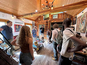 Community Viewing at Macgown Art Residency