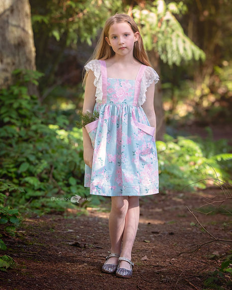 Junebug Dress pattern with patch pockets