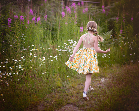 Back of the Fete to Be Tied Dress Pattern