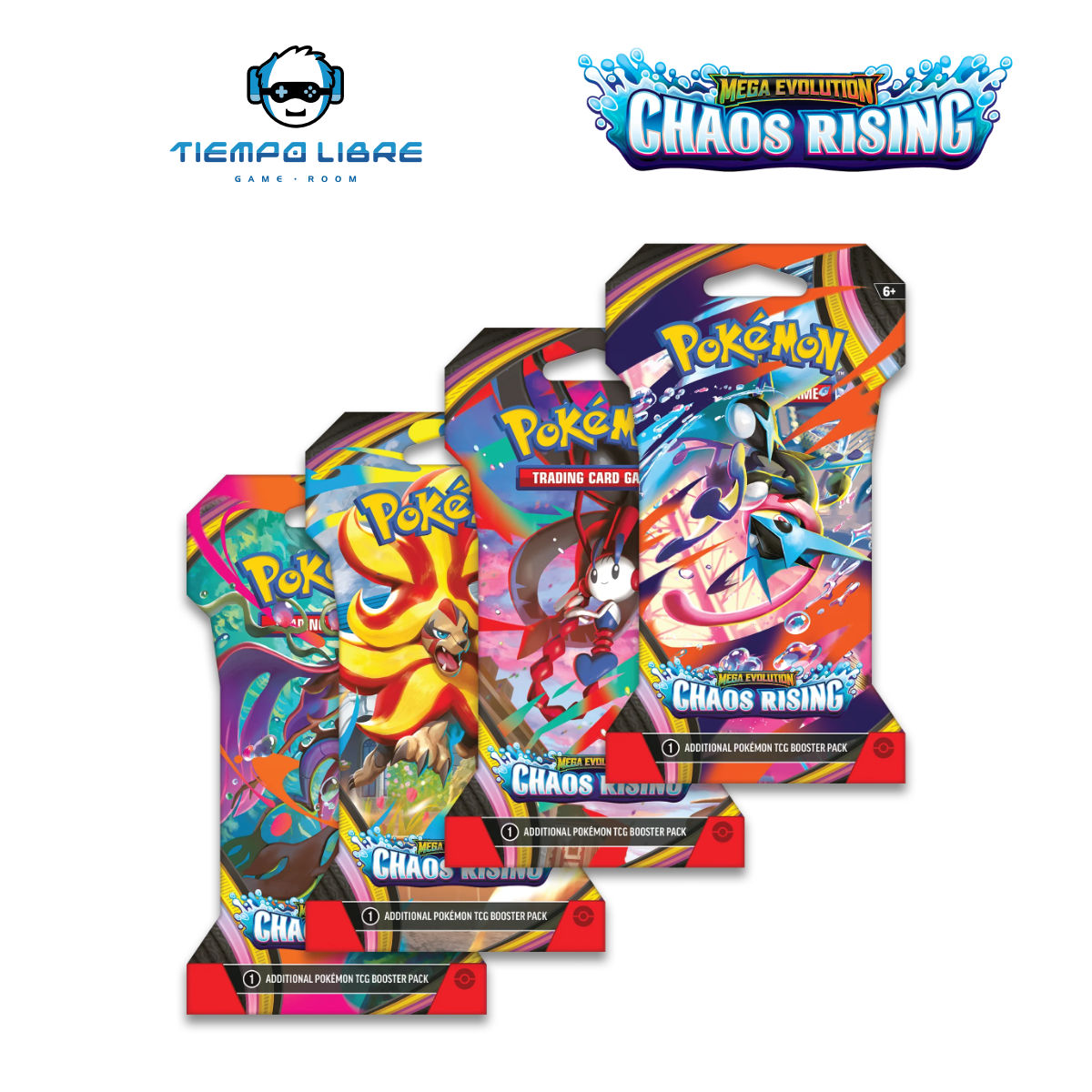 Sleeved Booster Chaos Rising Idioma:EN