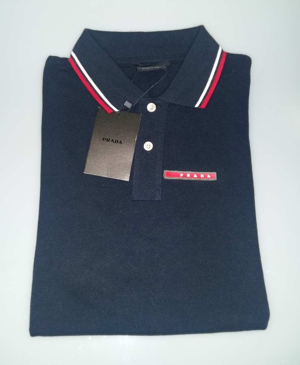 camisa PRADA gola polo