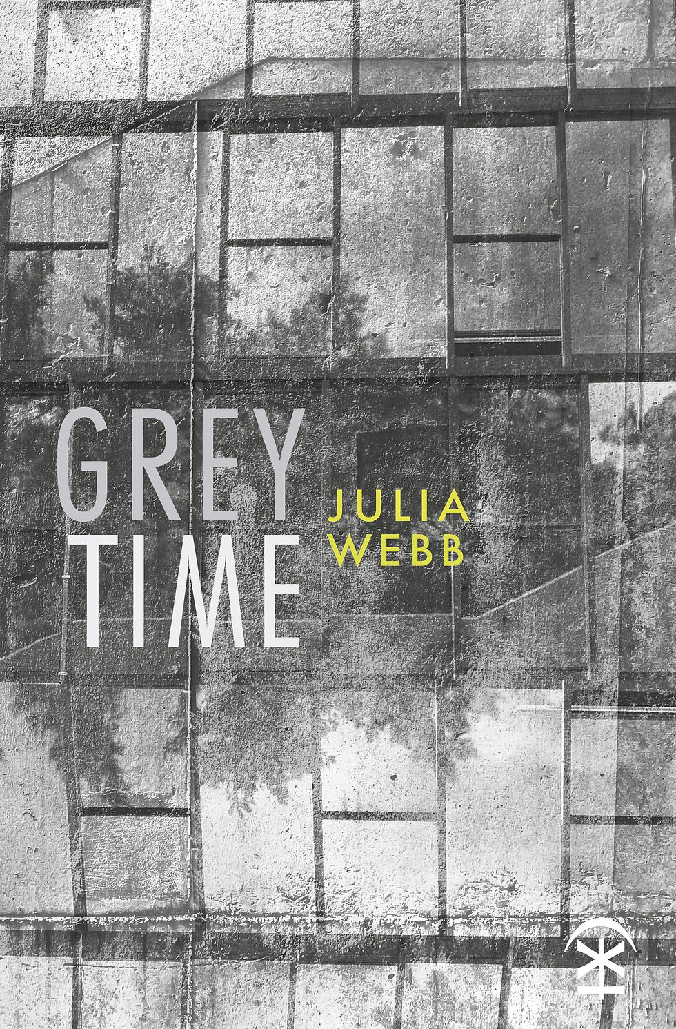 An image of the cover of the poetry colleciton Grey Time, by Julia Webb