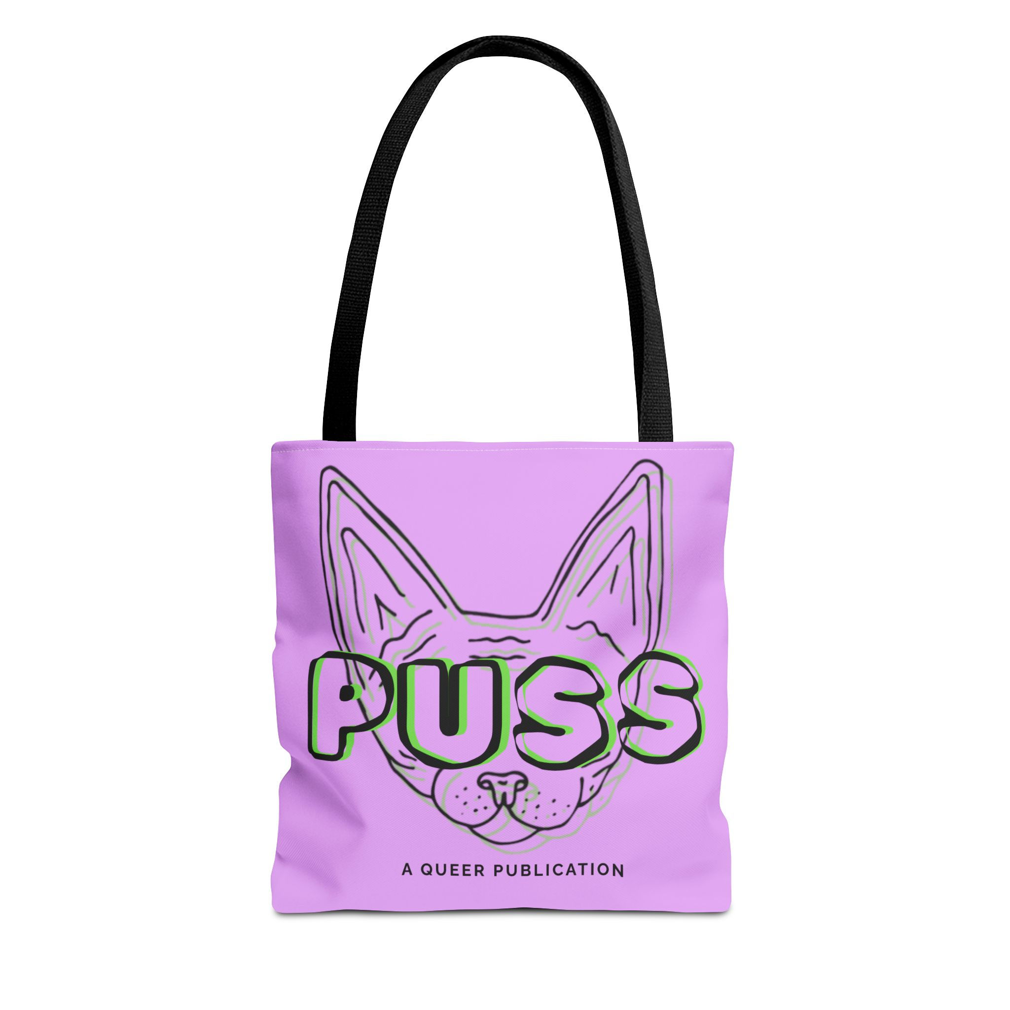 Puss Media Logo Tote Bag 