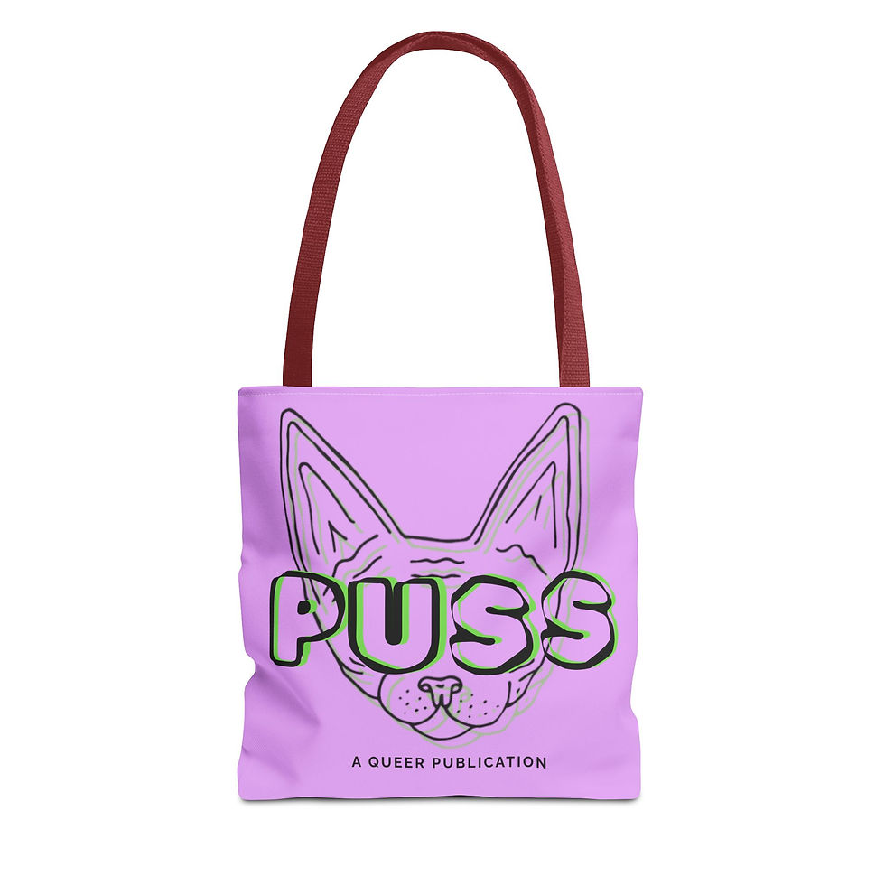 Thumbnail: Puss Media Logo Tote Bag 