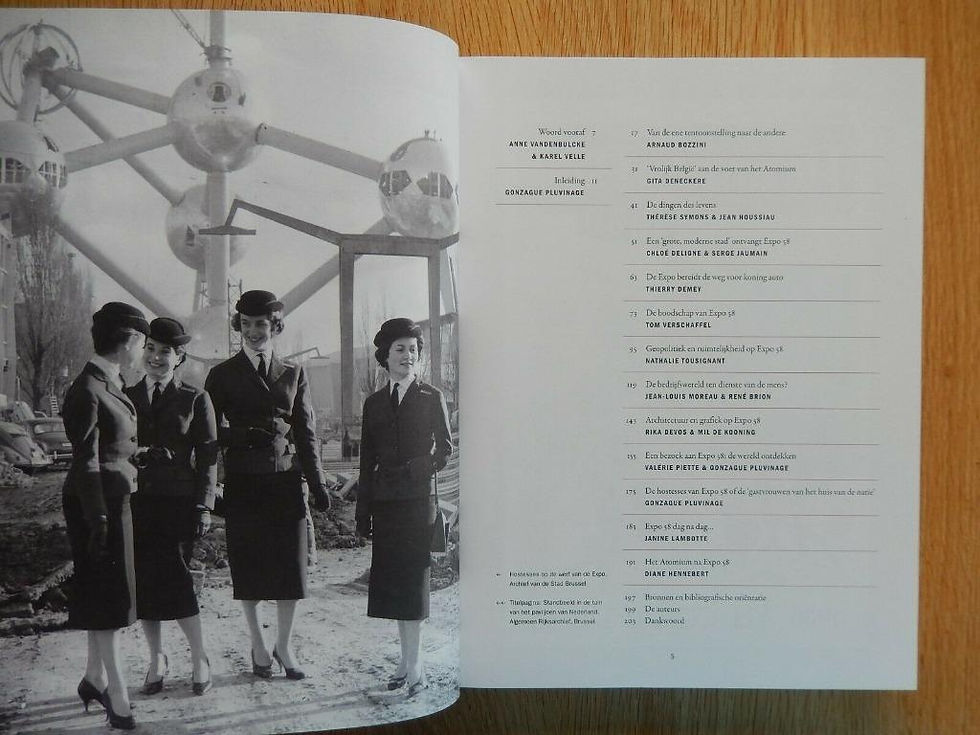 Miniatyrbild: EXPO 58 Book NL Tussen droom en werkelijkheid - Sabena