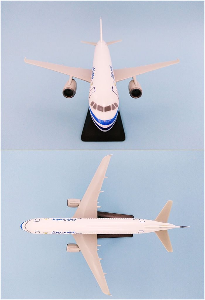 Miniatyrbild: Eurocypria Airlines Scale 1-200 model Airbus A320-200