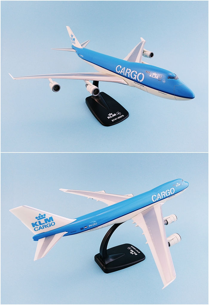 Miniature : KLM Royal Dutch Airlines Cargo Scale 1-250 model Boeing B747-400F-ER Freighter 2