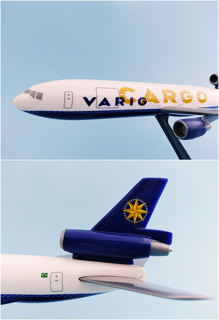 Thumbnail: Varig Cargo (1970-2000) Scale 1-250 model McDonnell Douglas DC-10-30F