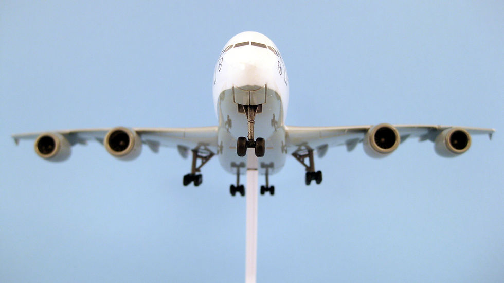 Miniatura: Lufthansa Scale 1-250 model Airbus A380-800 D-AIMA #01