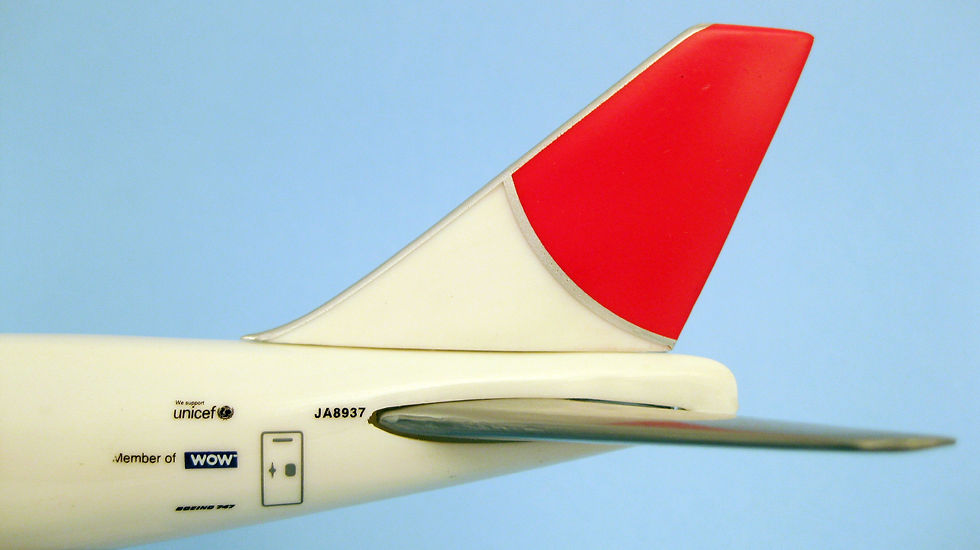 Прев'ю: Japan Airlines - JAL Cargo Scale 1-250 model Boeing B747-200F JA8937 飛行機 Hikōki