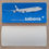 Imej kecil: Sabena Sticker #022B Airbus A340 enjoy our company sabena 7x15,5