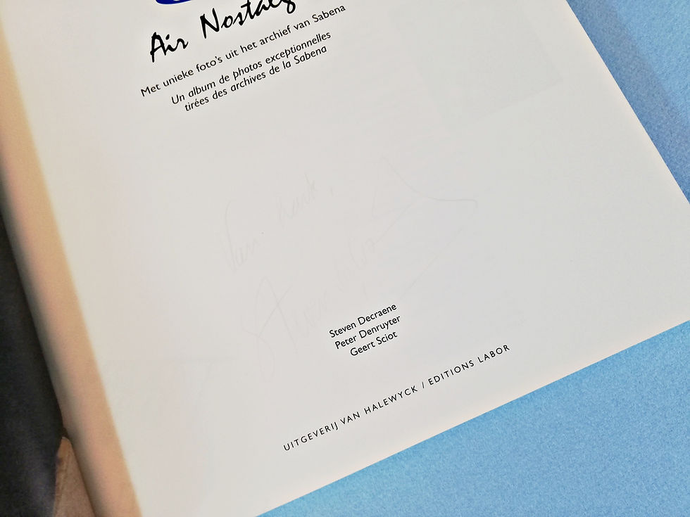 サムネイル： Sabena Book Air Nostalgie #01