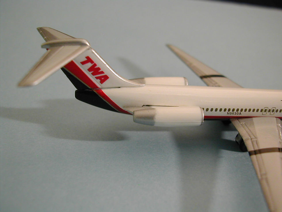 Miniaturebillede: Trans World Airlines - TWA Scale 1-500 model Die McDonnell Douglas MD-83 N9630A