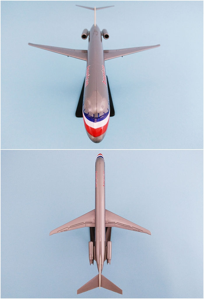Miniatyrbild: American Airlines Scale 1-200 model McDonnell Douglas MD-83 N832RA