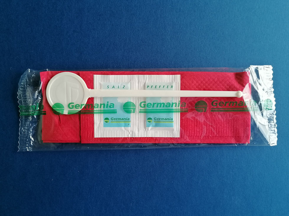 Miniatyrbild: Germania Catering Condiment Pack (Napkin, Salt, Pepper & Stirrer)