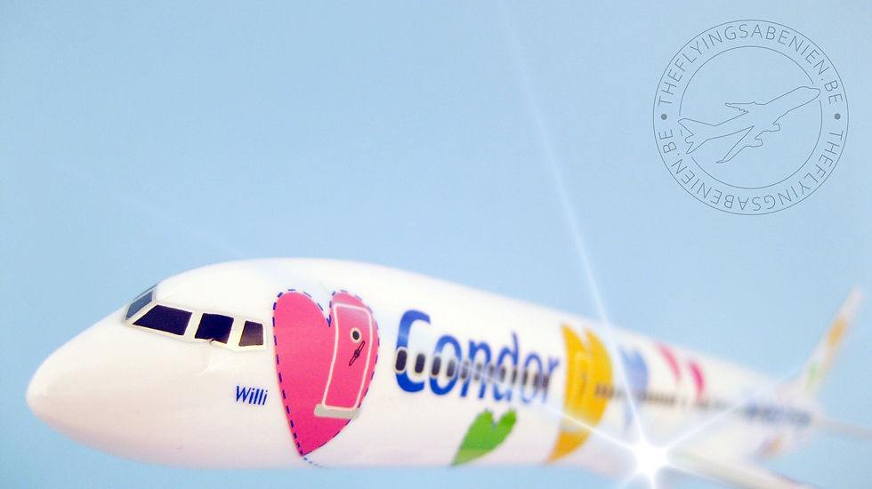 Condor Scale 1-200 model Boeing B757-300 D-ABON Willi