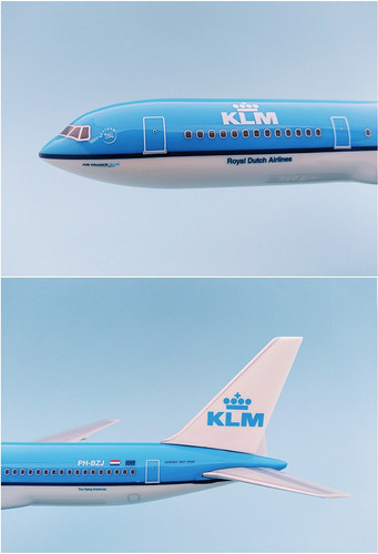 Modèle Réduit Avion KLM Boeing 767-300 – Échelle 1:500 – Starjets – Métal Moulé (sans Socle) – Occasion