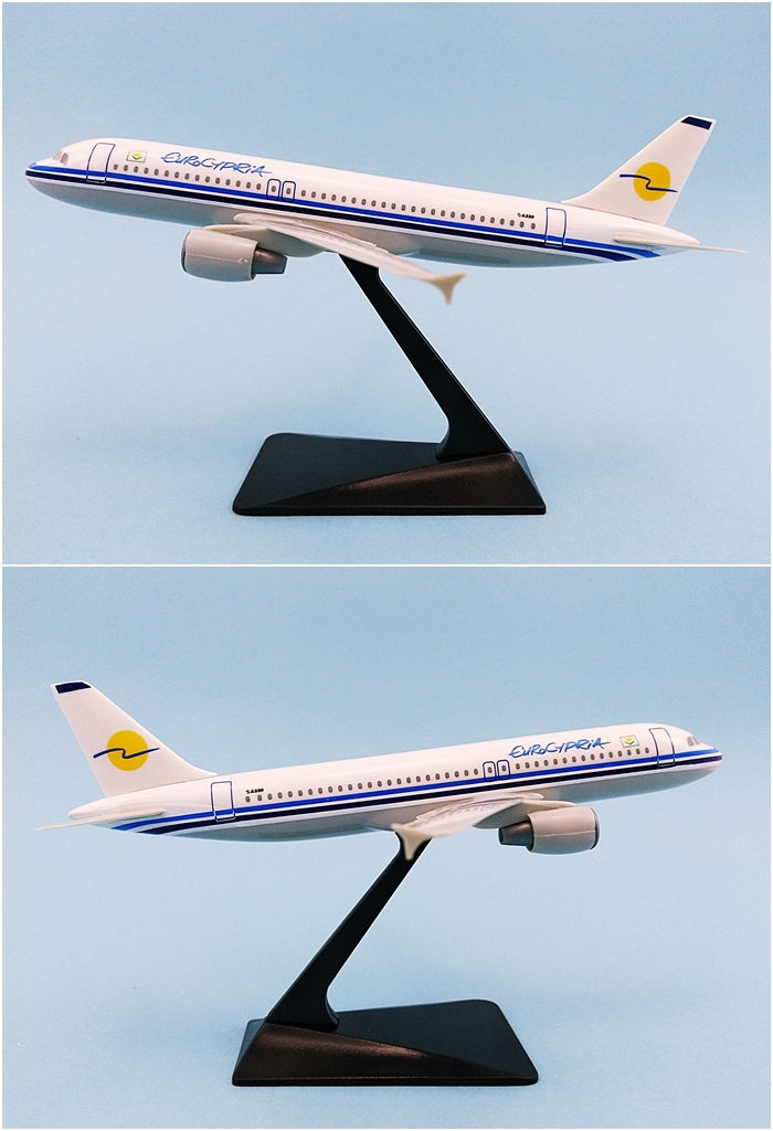 Miniatura: Eurocypria Airlines Scale 1-200 model Airbus A320-200