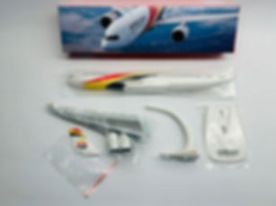 Air Belgium Scale 1-200 model Airbus A330-900neo OO-ABG