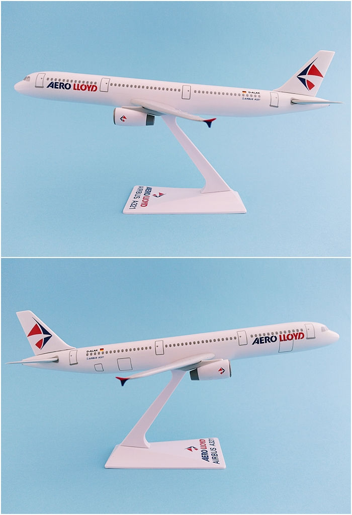 Miniaturbild: Aero Lloyd Scale 1-200 model Airbus A321-200 D-ALAK
