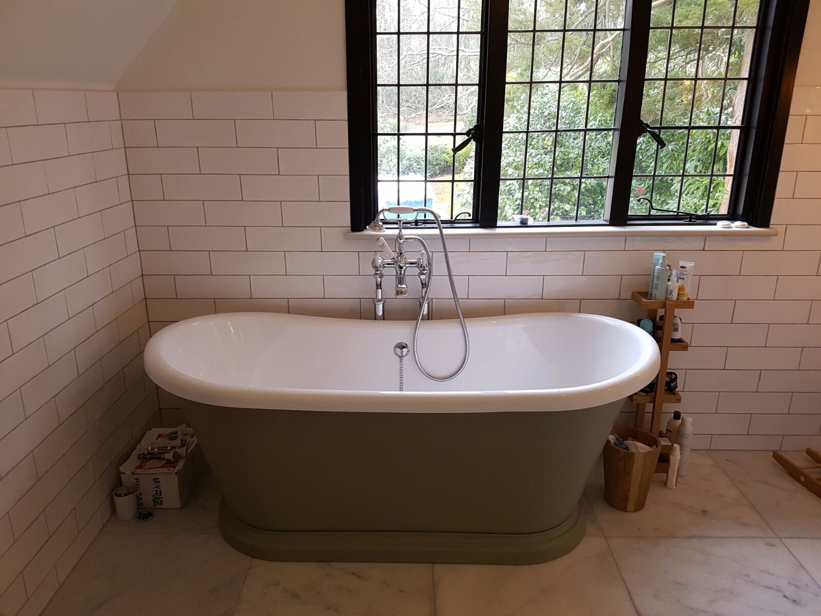Luxury bathroom installation