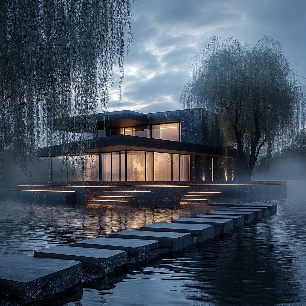 Scorpio lakeside villa