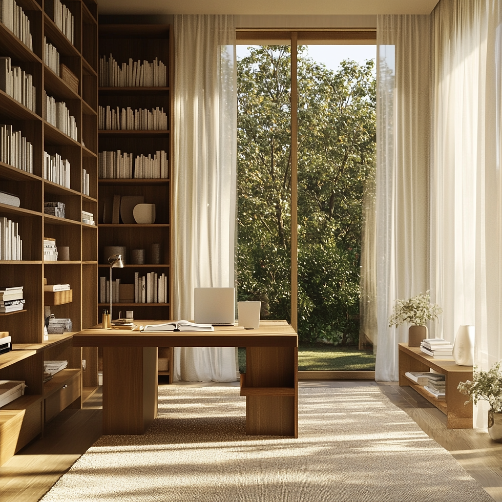 Virgo relaxing office